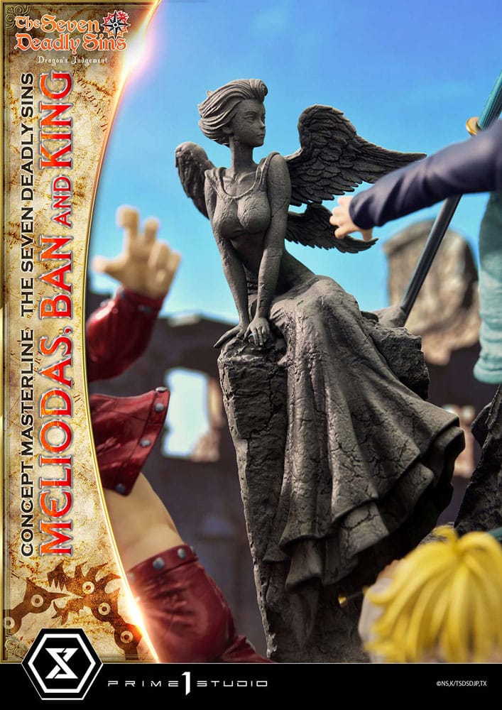Seven Deadly Sins - Meliodas, Ban and King - Concept Masterline Series – Bild 23