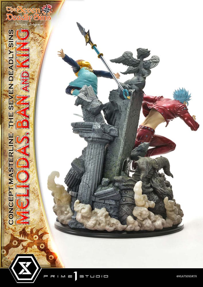 Seven Deadly Sins - Meliodas, Ban and King - Concept Masterline Series – Bild 6