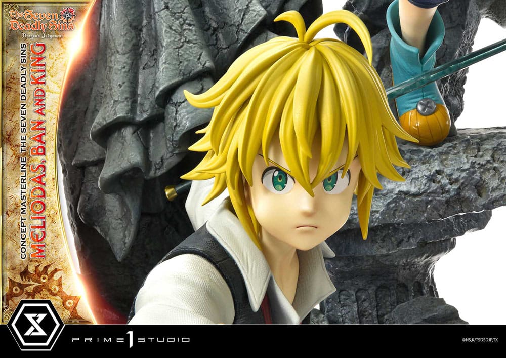 Seven Deadly Sins - Meliodas, Ban and King - Concept Masterline Series – Bild 9