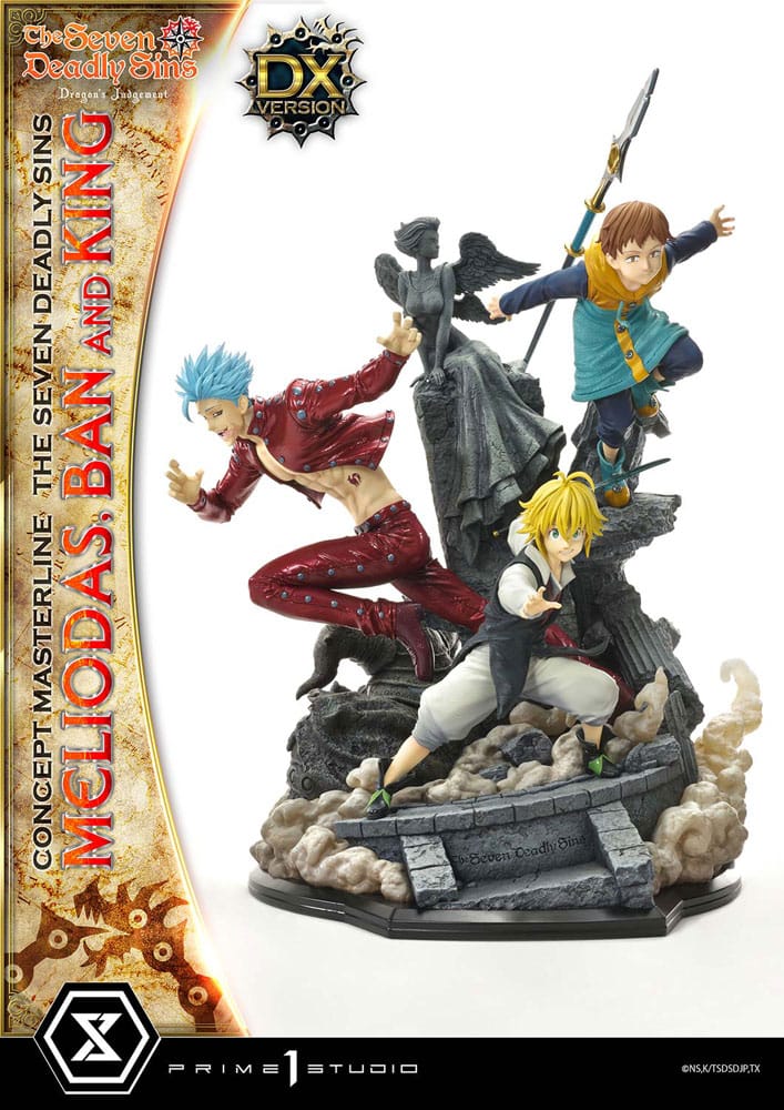 Seven Deadly Sins - Meliodas, Ban and King Deluxe Version - Concept Masterline Series – Bild 1