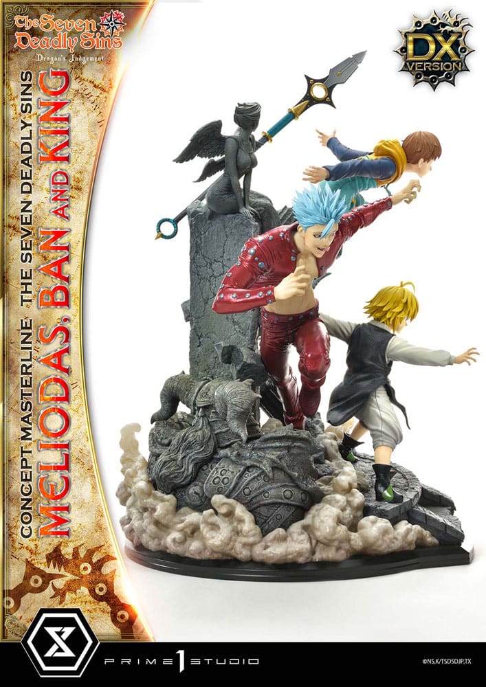 Seven Deadly Sins - Meliodas, Ban and King Deluxe Version - Concept Masterline Series – Bild 11