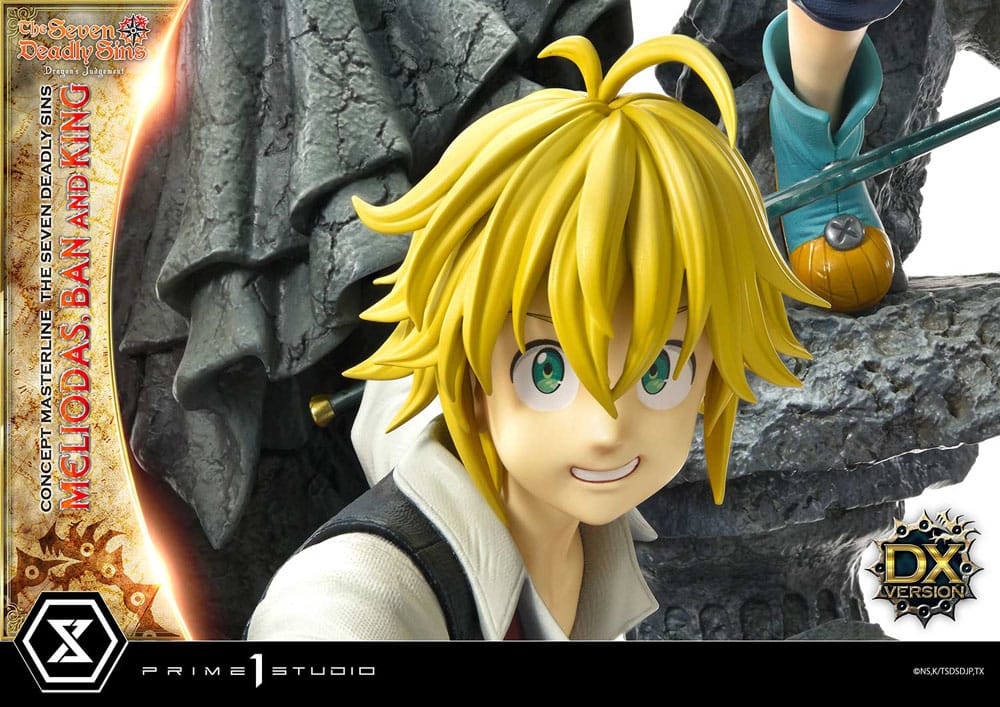 Seven Deadly Sins - Meliodas, Ban and King Deluxe Version - Concept Masterline Series – Bild 12