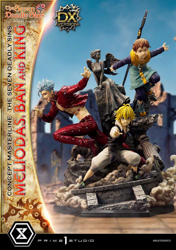 Seven Deadly Sins - Meliodas, Ban and King Deluxe Version - Concept Masterline Series – Bild 2