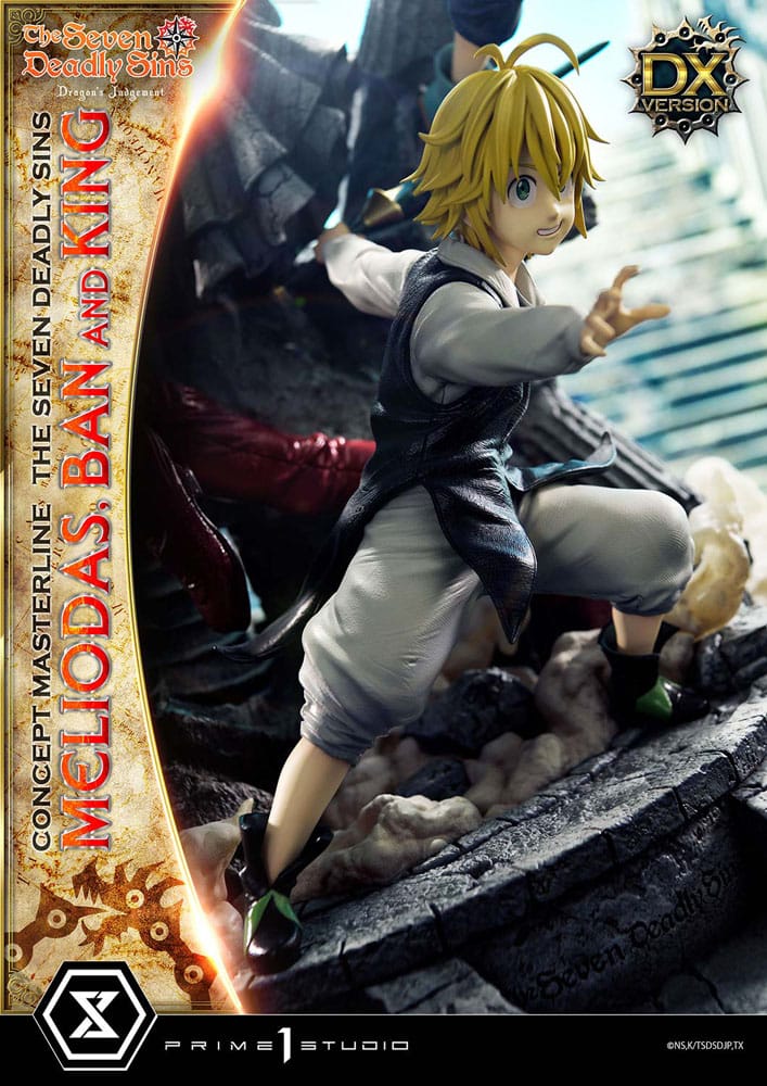 Seven Deadly Sins - Meliodas, Ban and King Deluxe Version - Concept Masterline Series – Bild 21