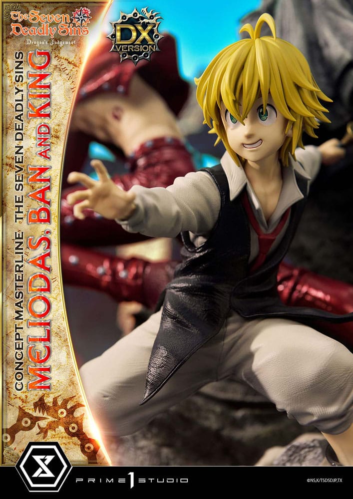 Seven Deadly Sins - Meliodas, Ban and King Deluxe Version - Concept Masterline Series – Bild 22