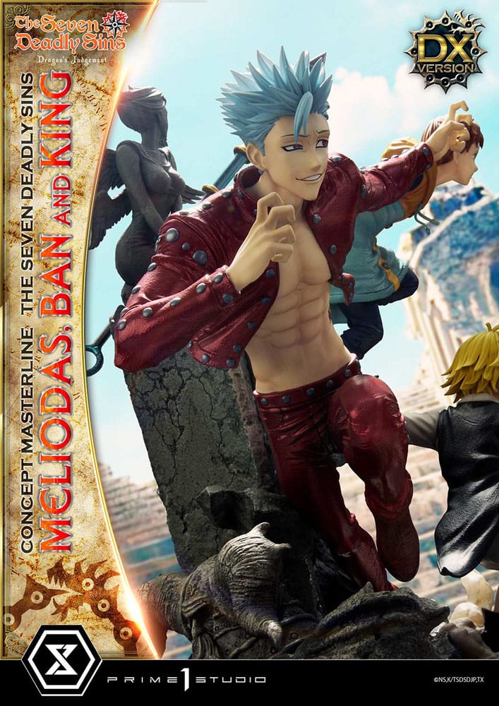 Seven Deadly Sins - Meliodas, Ban and King Deluxe Version - Concept Masterline Series – Bild 23