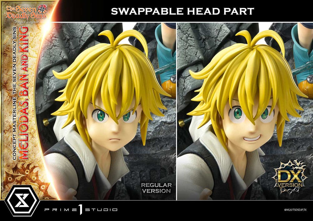 Seven Deadly Sins - Meliodas, Ban and King Deluxe Version - Concept Masterline Series – Bild 6