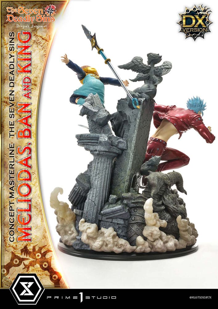 Seven Deadly Sins - Meliodas, Ban and King Deluxe Version - Concept Masterline Series – Bild 9