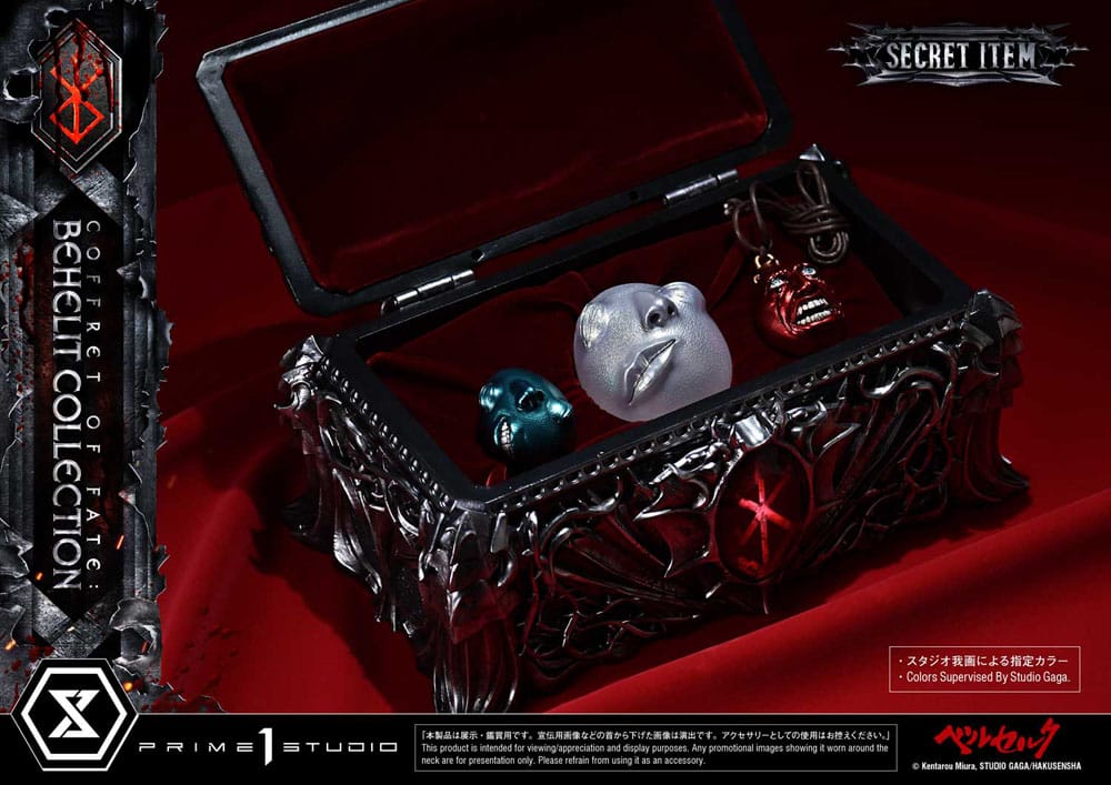 Berserk - Life Scale Statuen Coffret of Fate: Behelit Collection Figur – Bild 23