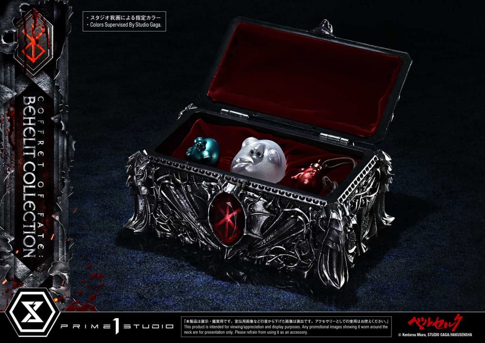 Berserk - Life Scale Statuen Coffret of Fate: Behelit Collection Figur – Bild 6