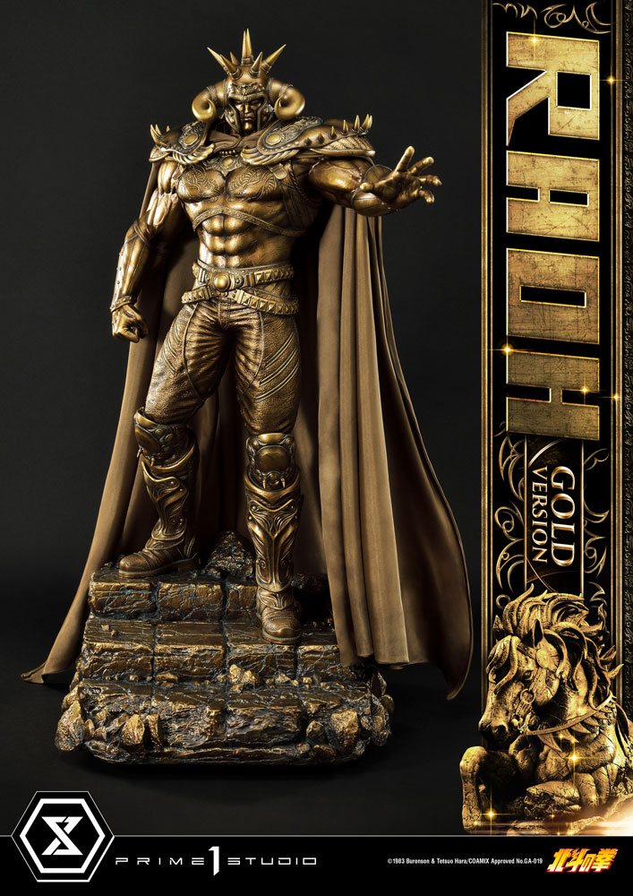 Fist of the North Star - Raoh Gold Version 1/4 Scale Statue – Bild 1