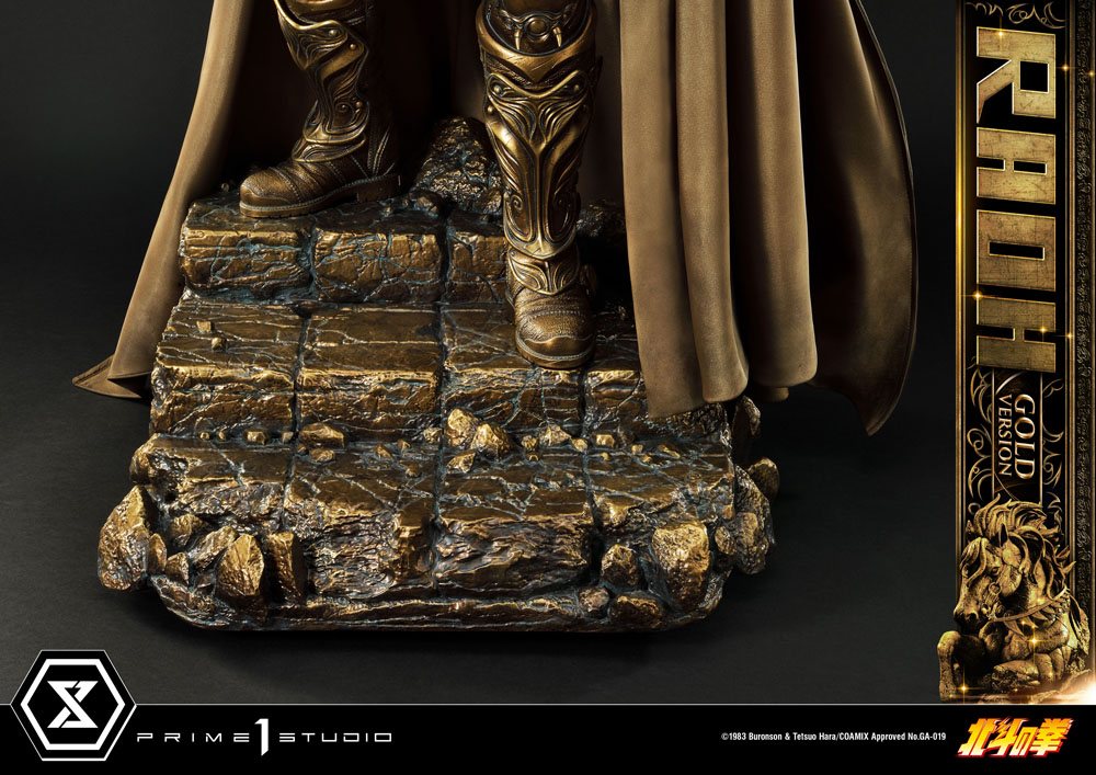 Fist of the North Star - Raoh Gold Version 1/4 Scale Statue – Bild 16