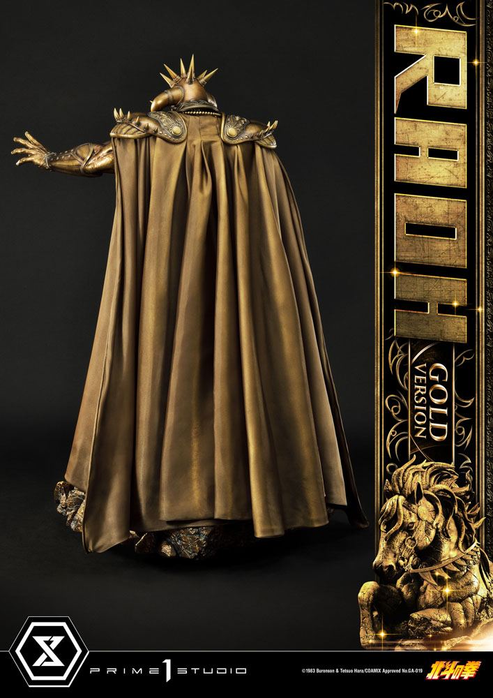 Fist of the North Star - Raoh Gold Version 1/4 Scale Statue – Bild 5