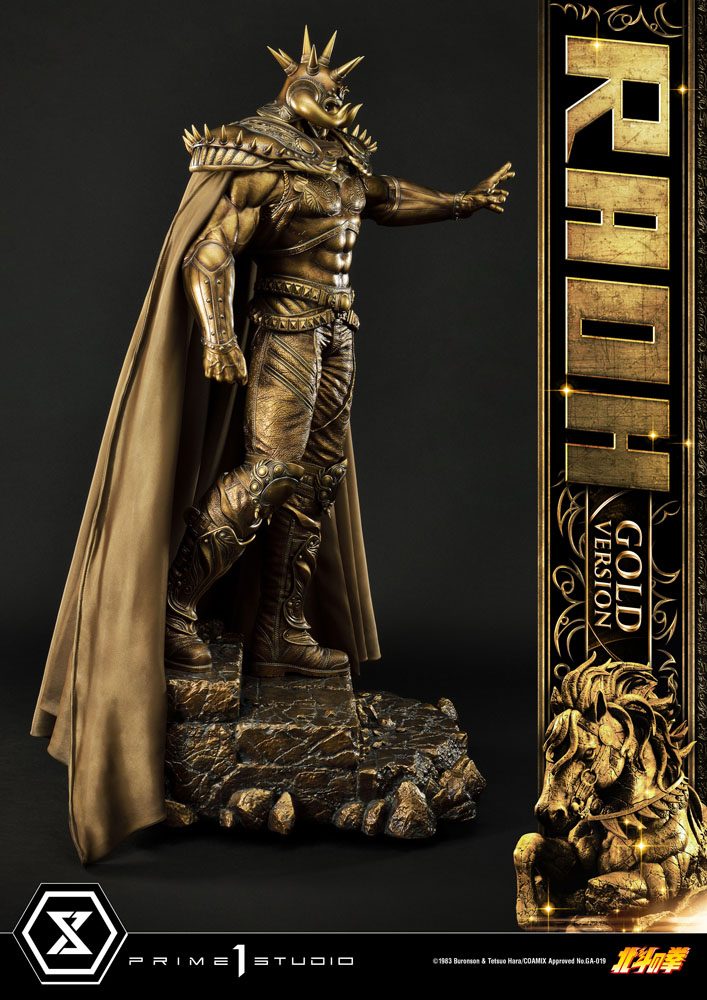 Fist of the North Star - Raoh Gold Version 1/4 Scale Statue – Bild 8
