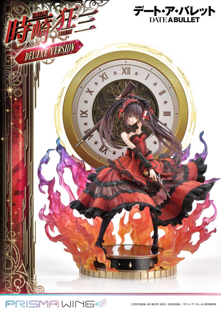 Date A Live Fragment: Date A Bullet Prisma Wing PVC Statue 1/7 Kurumi Tokisaki Deluxe Version 37 cm – Bild 1