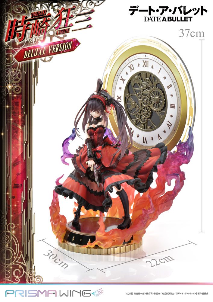 Date A Live Fragment: Date A Bullet Prisma Wing PVC Statue 1/7 Kurumi Tokisaki Deluxe Version 37 cm – Bild 14