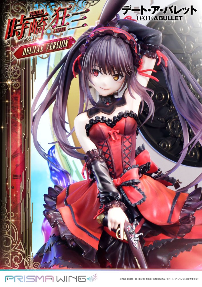 Date A Live Fragment: Date A Bullet Prisma Wing PVC Statue 1/7 Kurumi Tokisaki Deluxe Version 37 cm – Bild 5