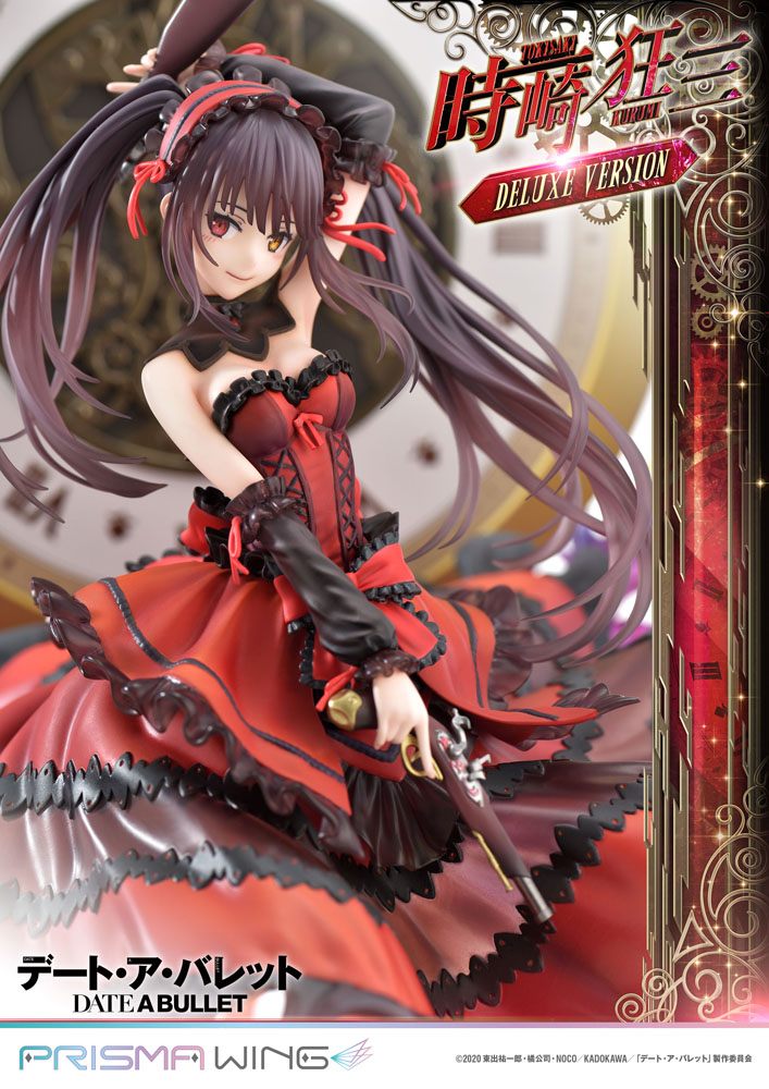 Date A Live Fragment: Date A Bullet Prisma Wing PVC Statue 1/7 Kurumi Tokisaki Deluxe Version 37 cm – Bild 7