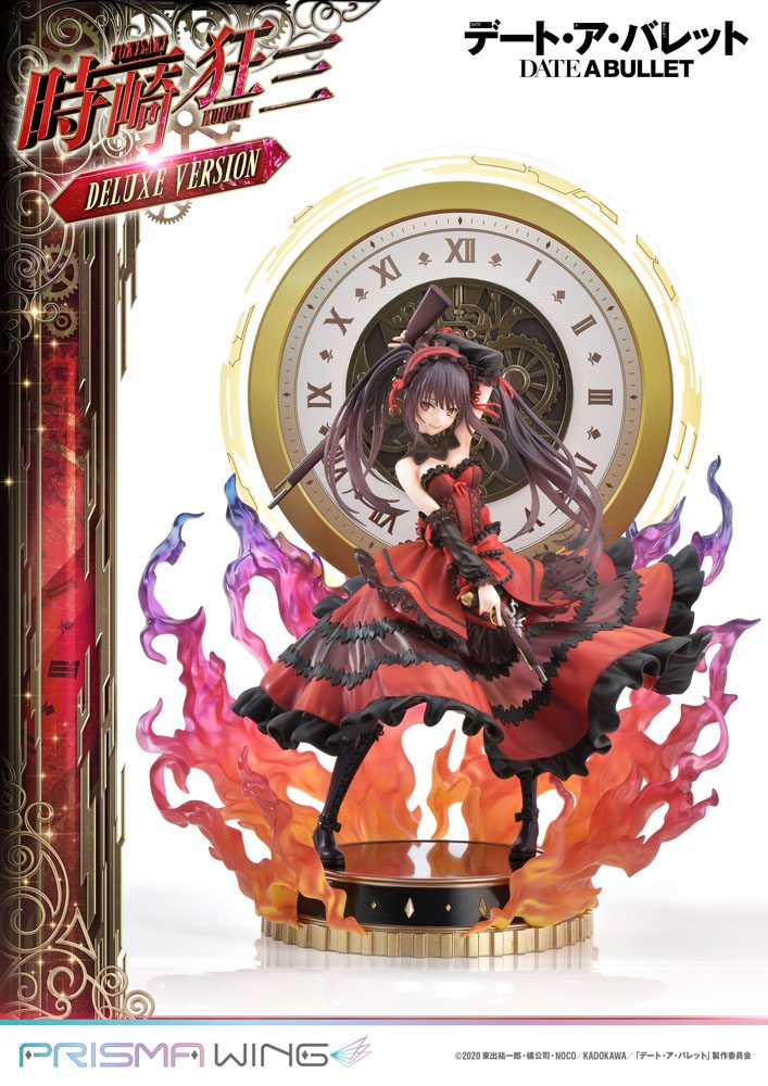Date A Live Fragment: Date A Bullet Prisma Wing PVC Statue 1/7 Kurumi Tokisaki Deluxe Version 37 cm – Bild 8