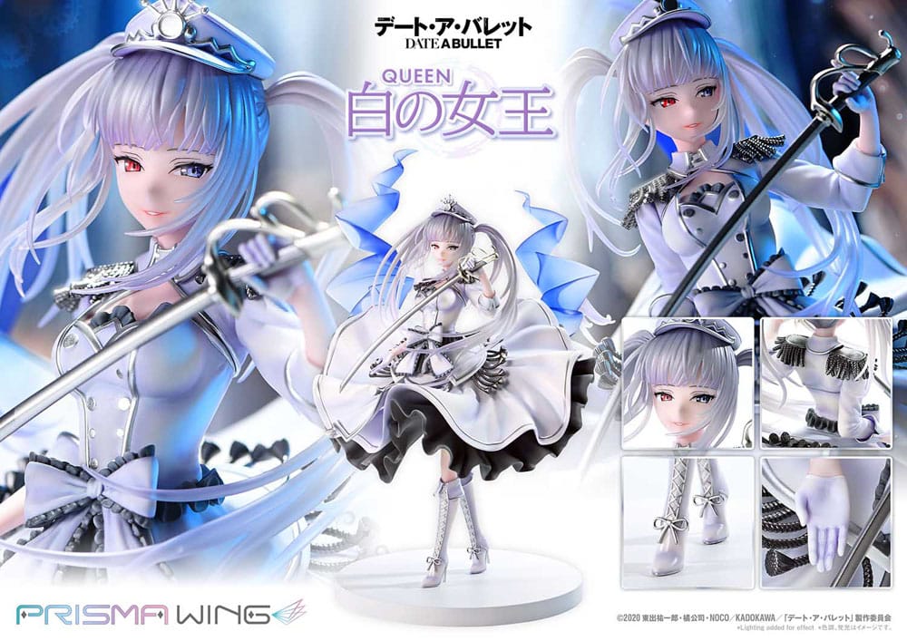 Date A Live - Date a Bullet Prisma Wing PVC Statue 1/7 Queen – Bild 4