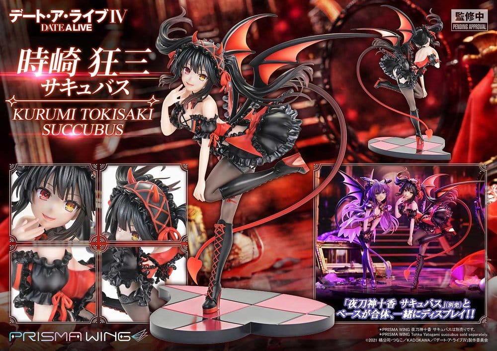 Date A Live - Kurumi Tokisaki succubus 1/7 Scale - Prisma Wing – Bild 6