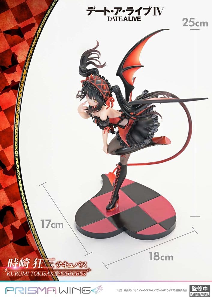 Date A Live - Kurumi Tokisaki succubus 1/7 Scale - Prisma Wing – Bild 7