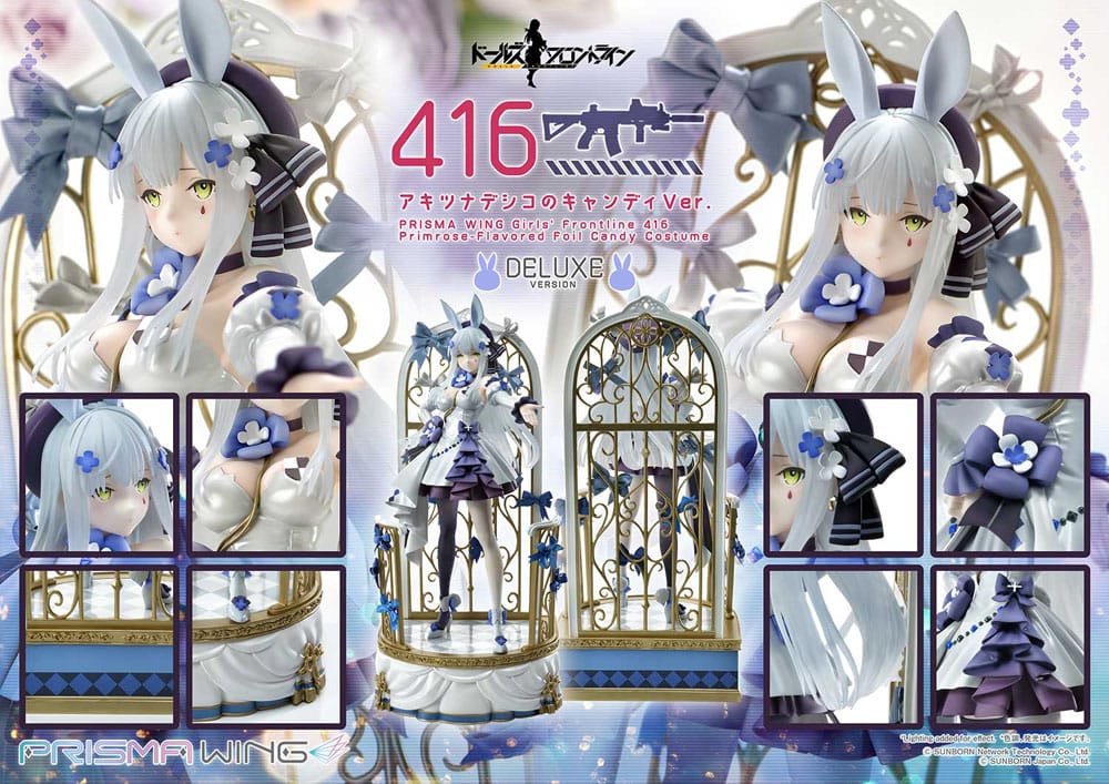 Girls Frontline - Girls' Frontline Prisma Wing PVC Statue 1/7 Primrose-Flavored Foil Candy Costume Deluxe Version – Bild 11