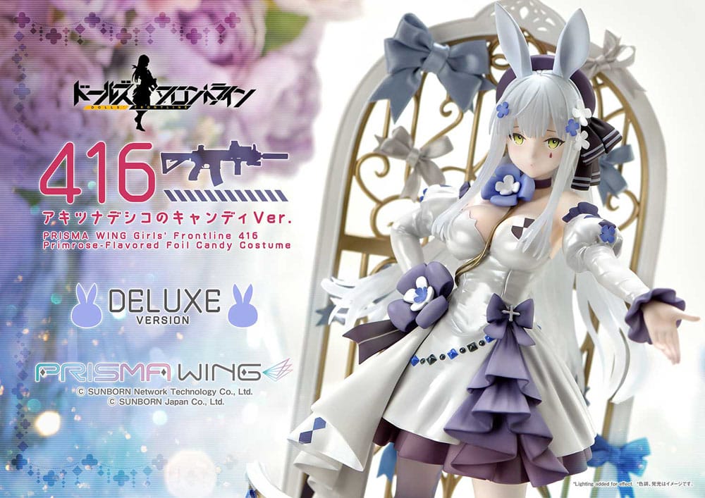 Girls Frontline - Girls' Frontline Prisma Wing PVC Statue 1/7 Primrose-Flavored Foil Candy Costume Deluxe Version – Bild 2