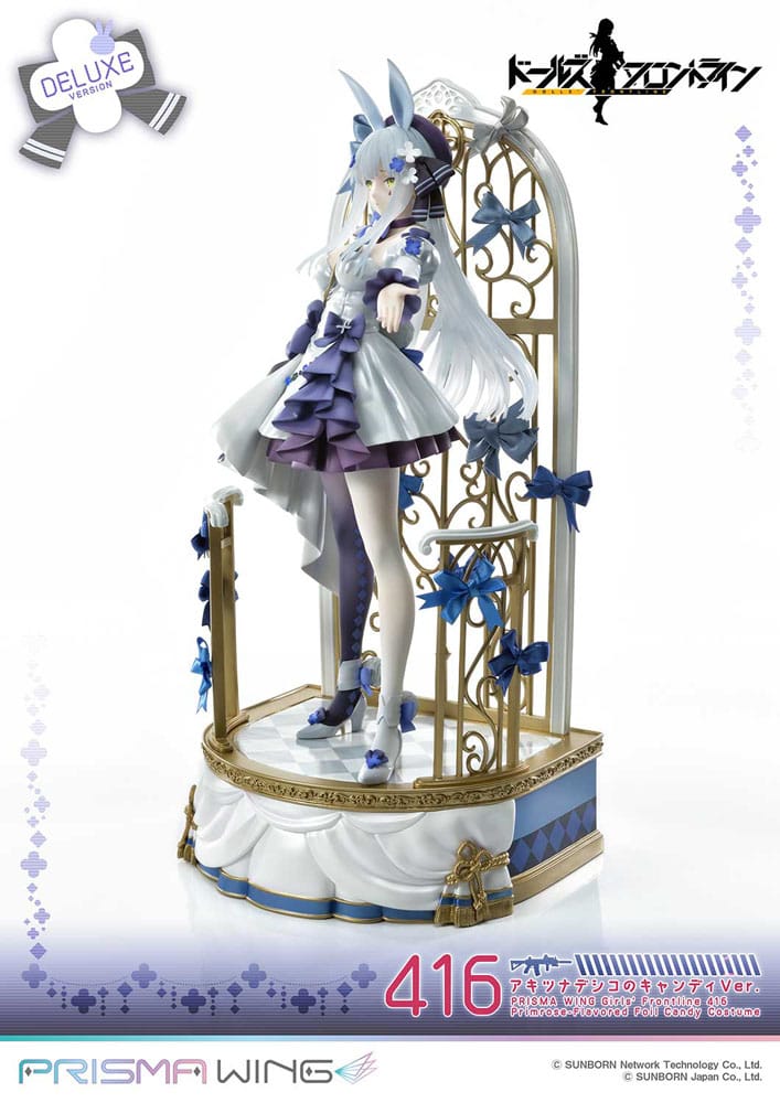 Girls Frontline - Girls' Frontline Prisma Wing PVC Statue 1/7 Primrose-Flavored Foil Candy Costume Deluxe Version – Bild 5