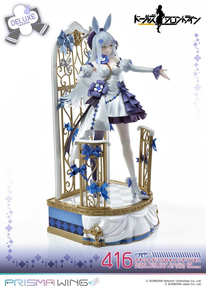 Girls Frontline - Girls' Frontline Prisma Wing PVC Statue 1/7 Primrose-Flavored Foil Candy Costume Deluxe Version – Bild 8