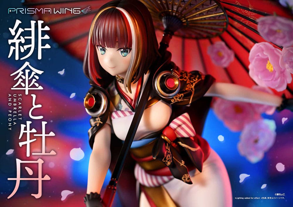Original Illustration - Scarlet Umbrella And Peony 1/7 Scale - by Fuzichoco Prisma Wing – Bild 11