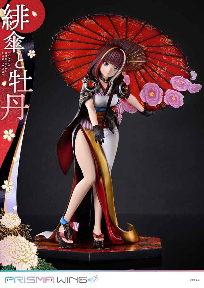 Original Illustration - Scarlet Umbrella And Peony 1/7 Scale - by Fuzichoco Prisma Wing – Bild 17