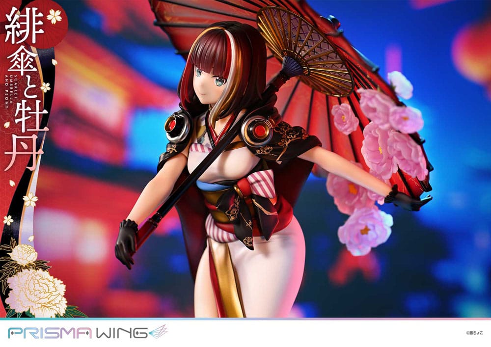 Original Illustration - Scarlet Umbrella And Peony 1/7 Scale - by Fuzichoco Prisma Wing – Bild 18