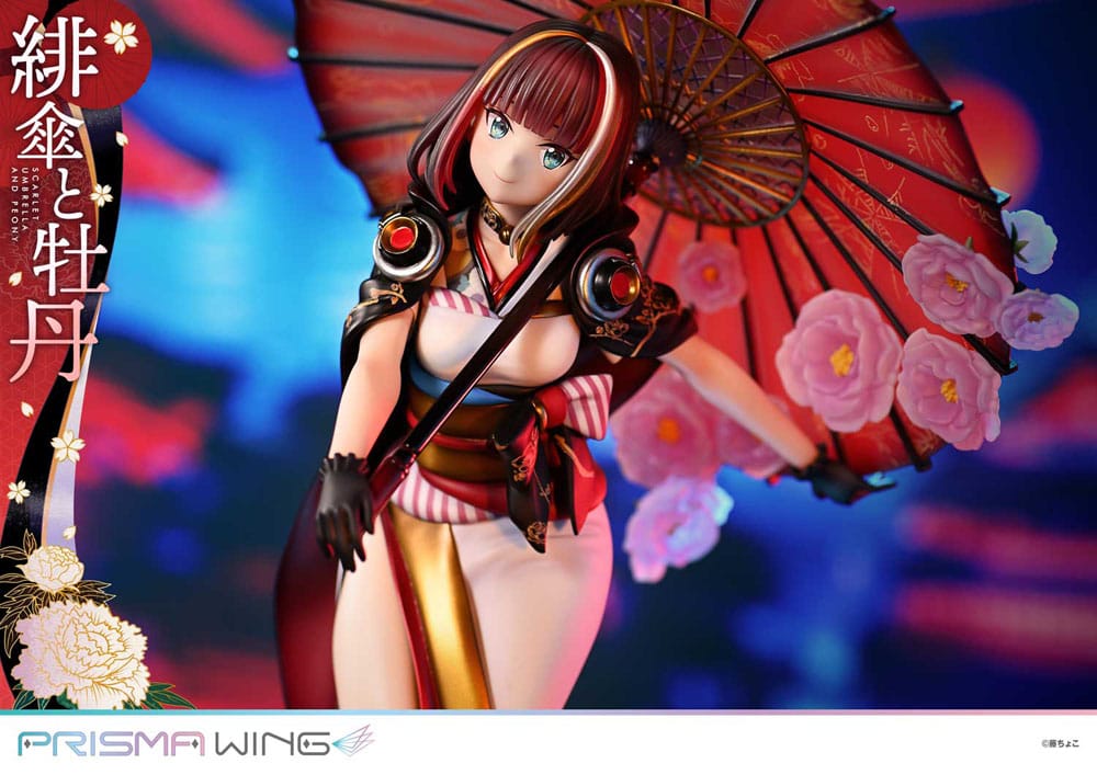 Original Illustration - Scarlet Umbrella And Peony 1/7 Scale - by Fuzichoco Prisma Wing – Bild 19