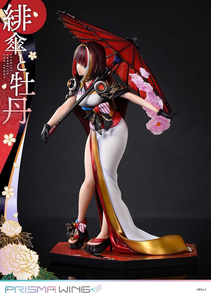 Original Illustration - Scarlet Umbrella And Peony 1/7 Scale - by Fuzichoco Prisma Wing – Bild 6