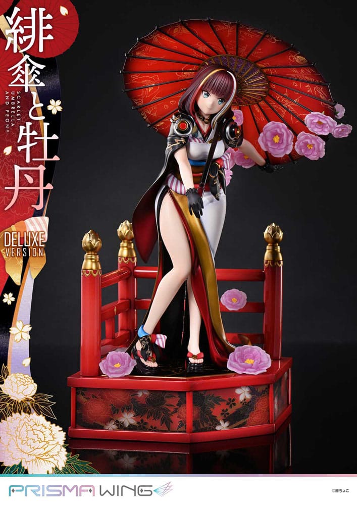 Original Illustration - Scarlet Umbrella And Peony Deluxe Version 1/7 Scale - by Fuzichoco Prisma Wing – Bild 15