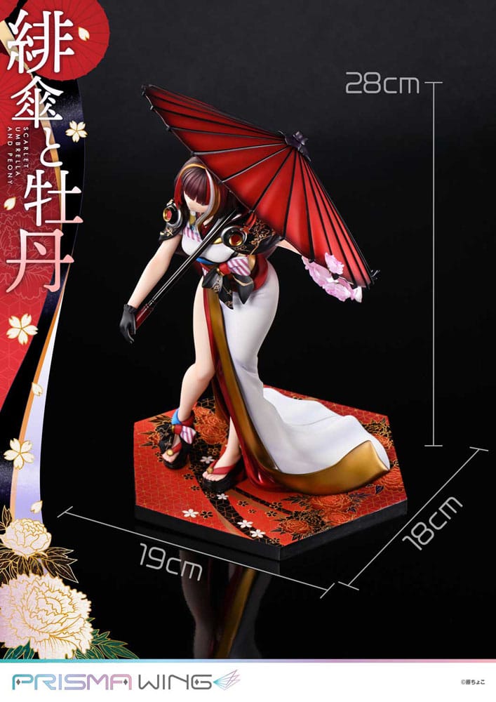 Original Illustration - Scarlet Umbrella And Peony Deluxe Version 1/7 Scale - by Fuzichoco Prisma Wing – Bild 19