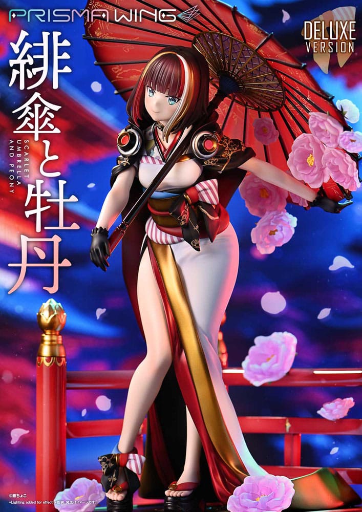 Original Illustration - Scarlet Umbrella And Peony Deluxe Version 1/7 Scale - by Fuzichoco Prisma Wing – Bild 2