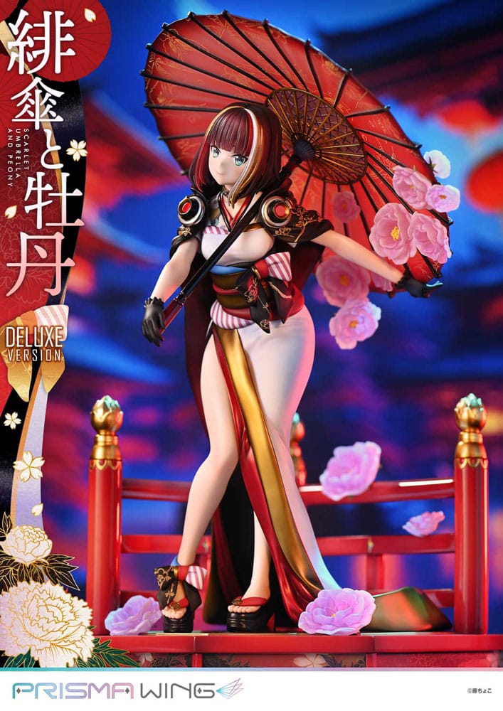 Original Illustration - Scarlet Umbrella And Peony Deluxe Version 1/7 Scale - by Fuzichoco Prisma Wing – Bild 3