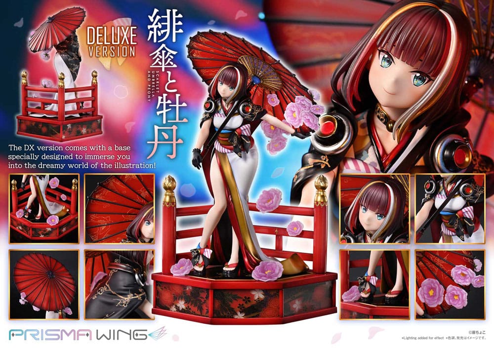 Original Illustration - Scarlet Umbrella And Peony Deluxe Version 1/7 Scale - by Fuzichoco Prisma Wing – Bild 4