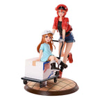 Cells at Work! - Cells at Work Prisma Wing PVC Statue Red Blood Cell & Platelet – Bild 1