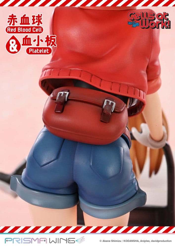 Cells at Work! - Cells at Work Prisma Wing PVC Statue Red Blood Cell & Platelet – Bild 16