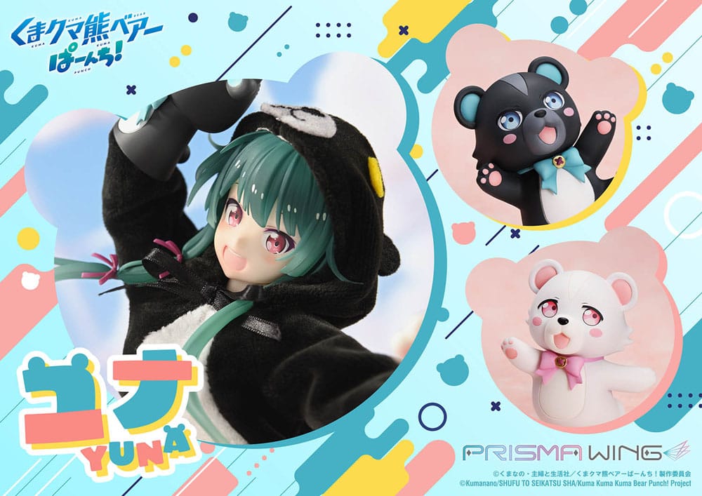 Kuma Kuma Kuma Bear - Yuna 1/7 Scale - Punch! Prisma Wing – Bild 2