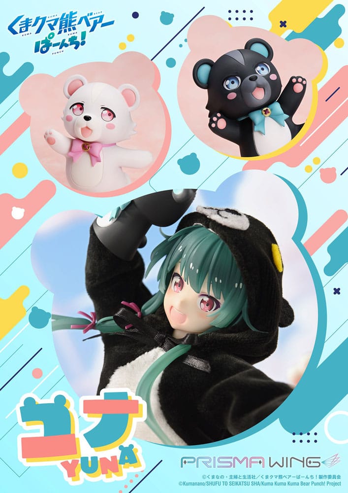 Kuma Kuma Kuma Bear - Yuna 1/7 Scale - Punch! Prisma Wing – Bild 3