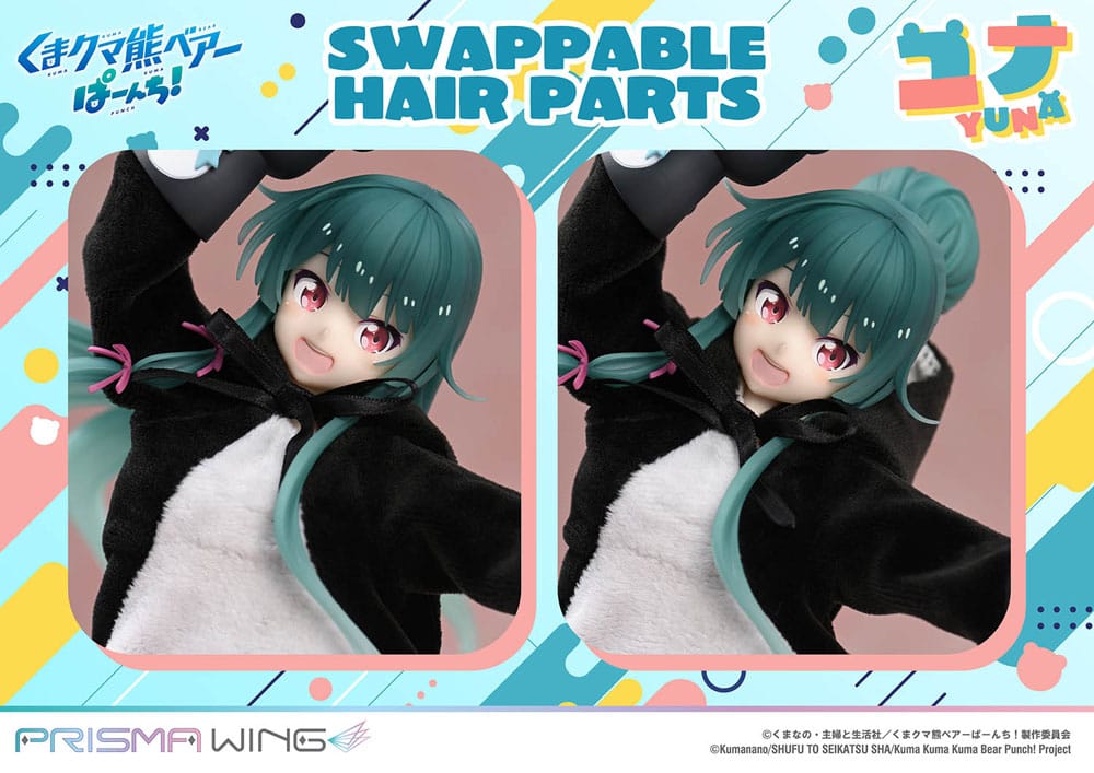 Kuma Kuma Kuma Bear - Yuna 1/7 Scale - Punch! Prisma Wing – Bild 9