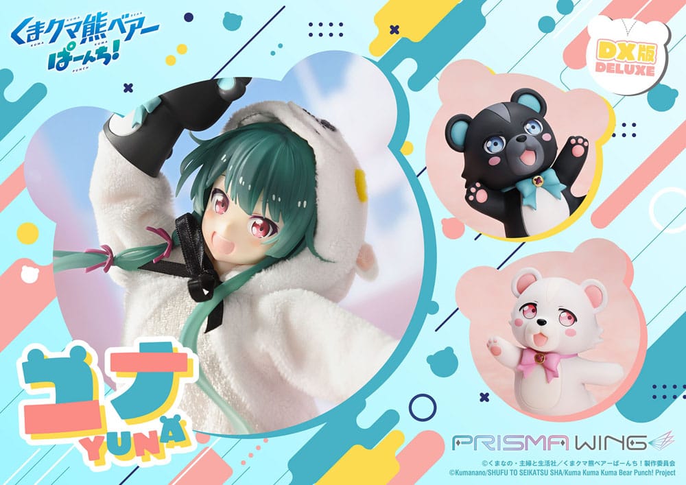 Kuma Kuma Kuma Bear - Yuna Deluxe Version 1/7 Scale - Punch! Prisma Wing – Bild 2
