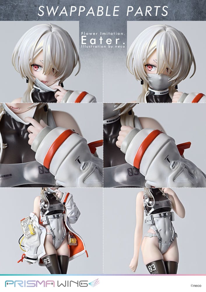 Flower Imitation - Eater Illustration by neco 1/7 Scale - Prisma Wing – Bild 4