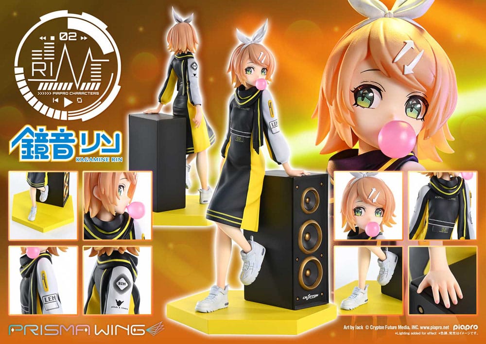 Vocaloid - Kagamine Rin (Art by lack) 1/7 Scale - Piapro Characters Prisma Wing – Bild 4