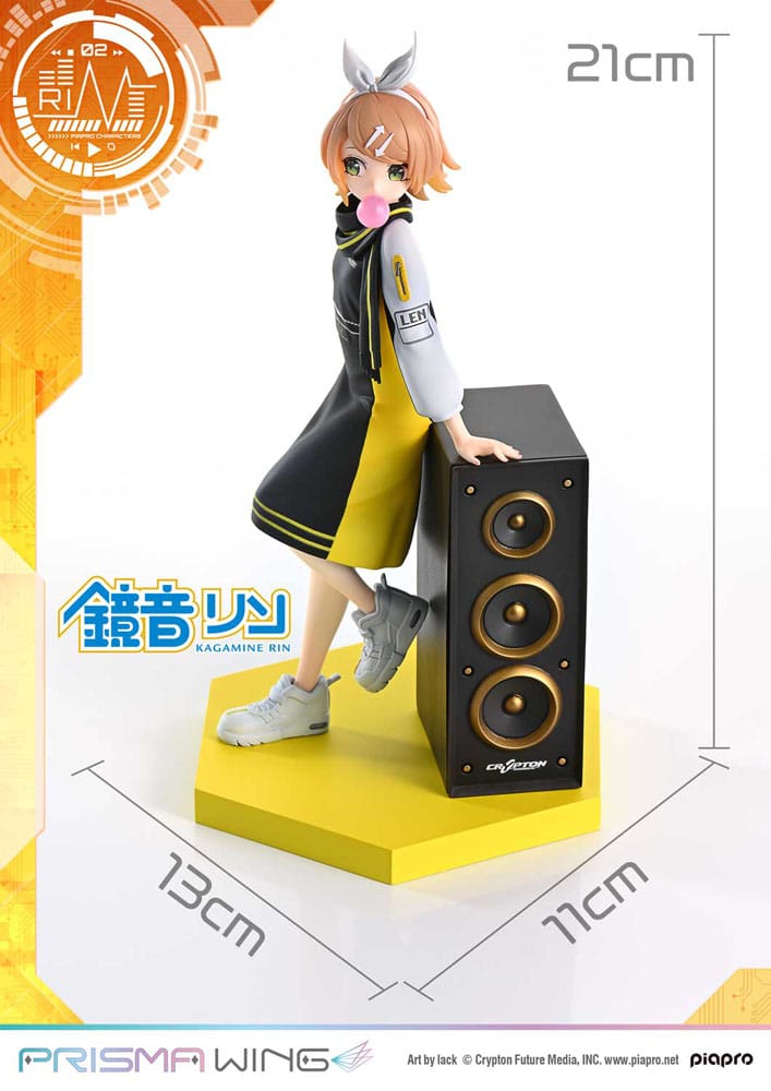Vocaloid - Kagamine Rin (Art by lack) 1/7 Scale - Piapro Characters Prisma Wing – Bild 5