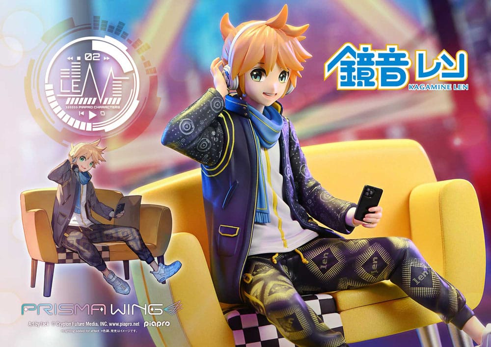 Vocaloid - Kagamine Len (Art by lack) 1/7 Scale - Piapro Characters Prisma Wing – Bild 2